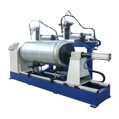 Máquina de soldagem de cúpulas de tanque de compressor de ar